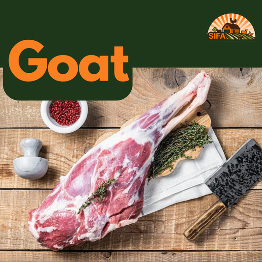 Fresh Halal Goat (Whole / Processed Options Available)